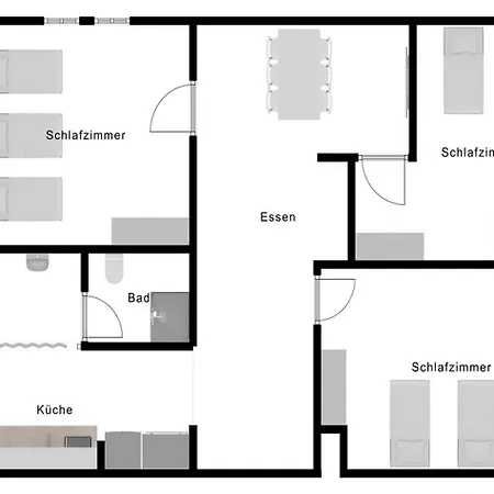 T&K Apartments - 2 - 5 Room Apartments - Heart Of Solingen-Hofgarten Exterior photo