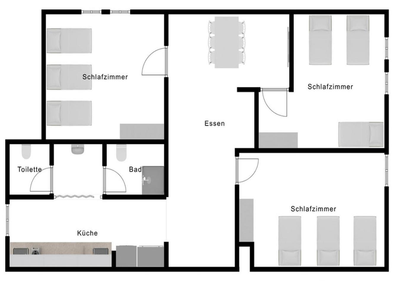 Apartment T&k - 2 - 5 - Heart Of Solingen-hofgarten Solingen